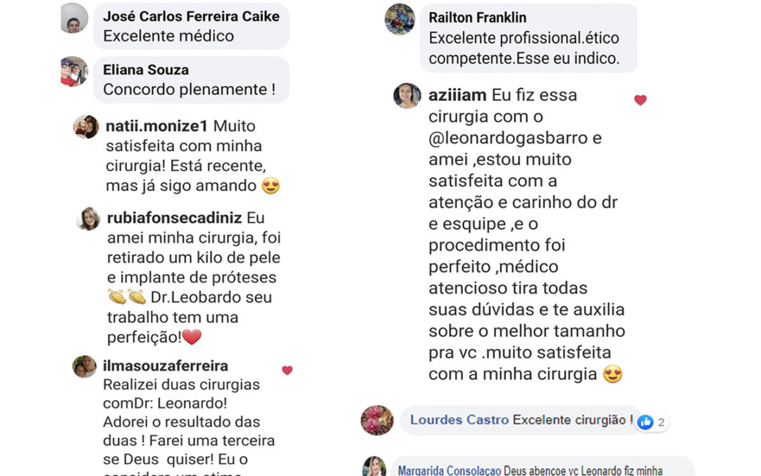 São elogios espontâneos que fazem tudo valer a pena